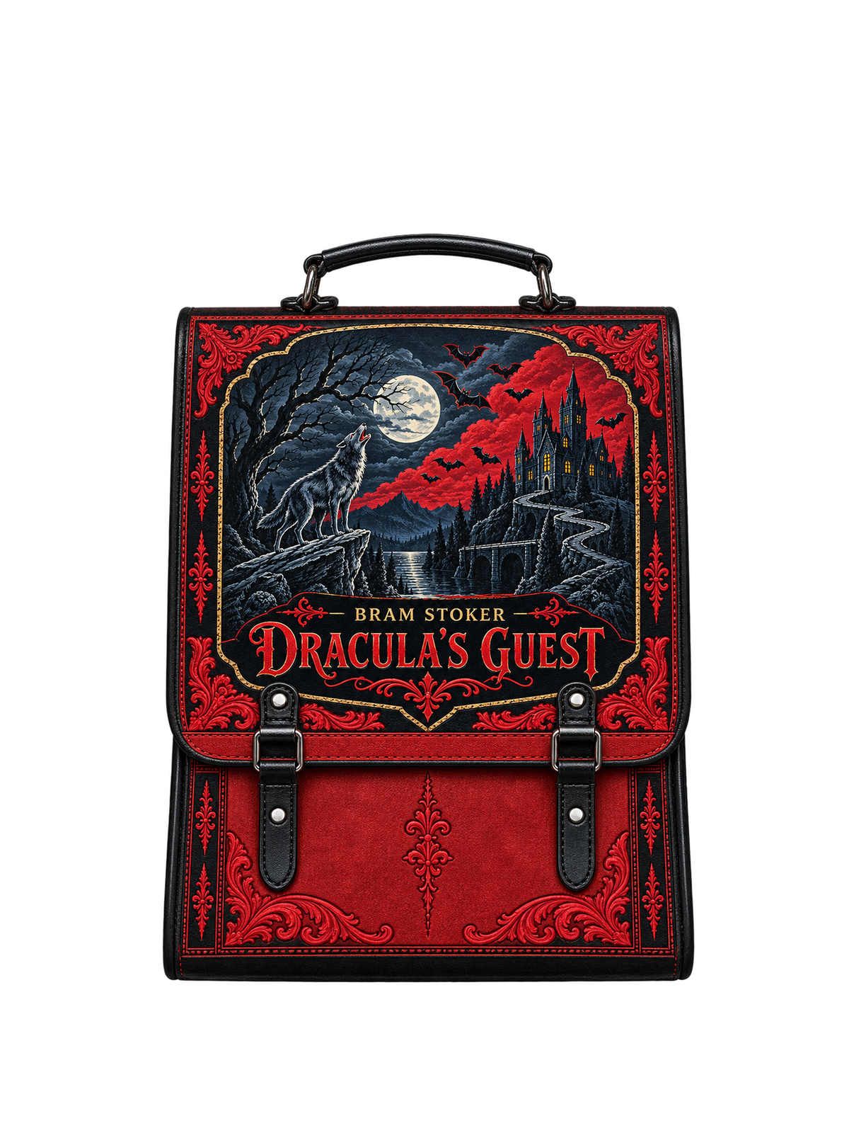 "Dracula's Guest" Leather Backpack