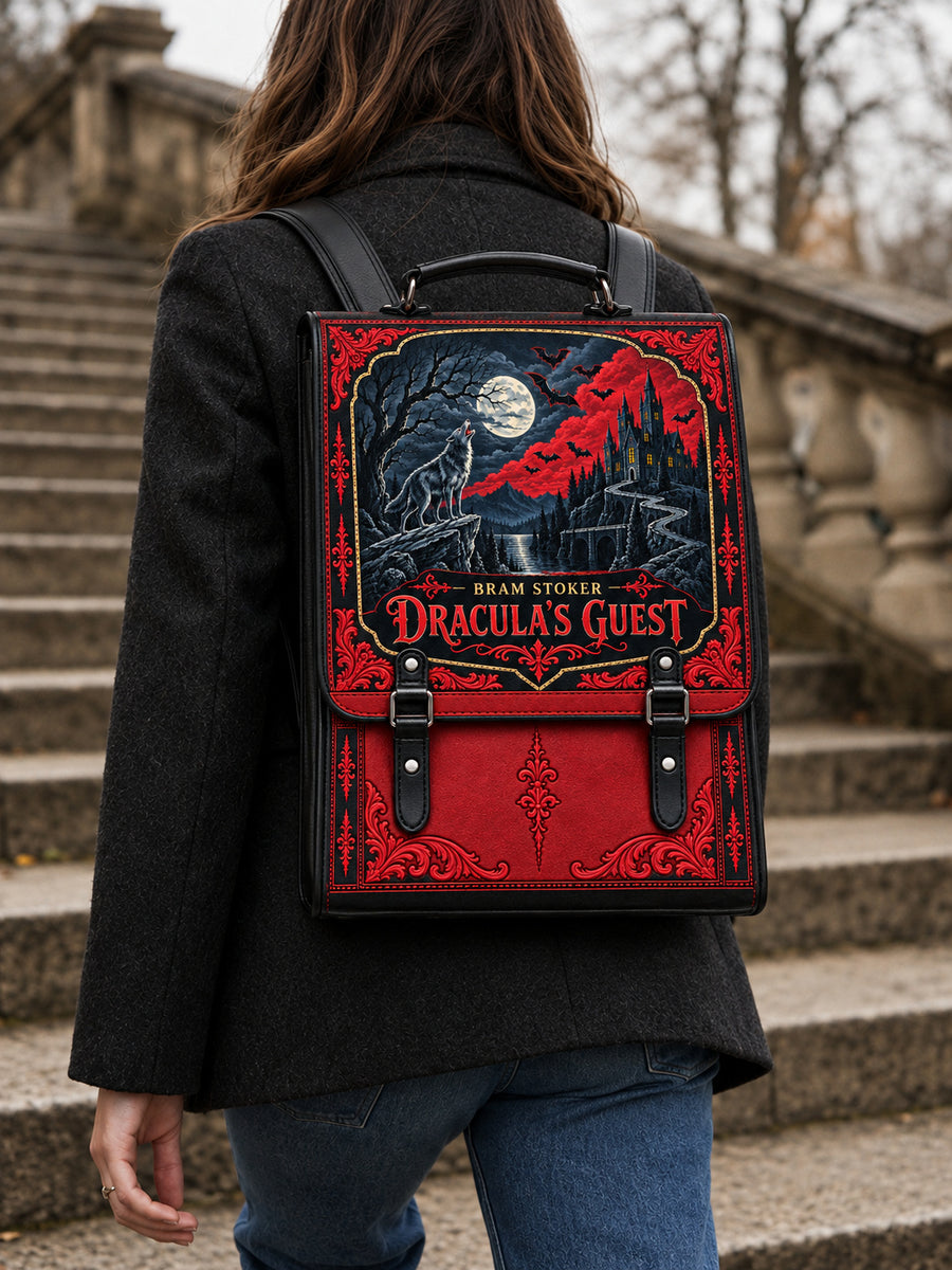 "Dracula's Guest" Leather Backpack