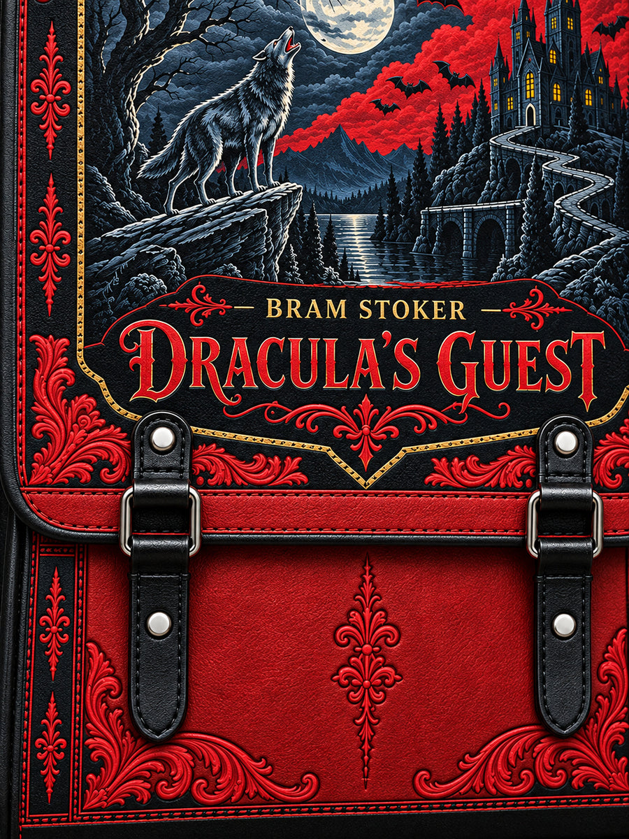"Dracula's Guest" Leather Backpack