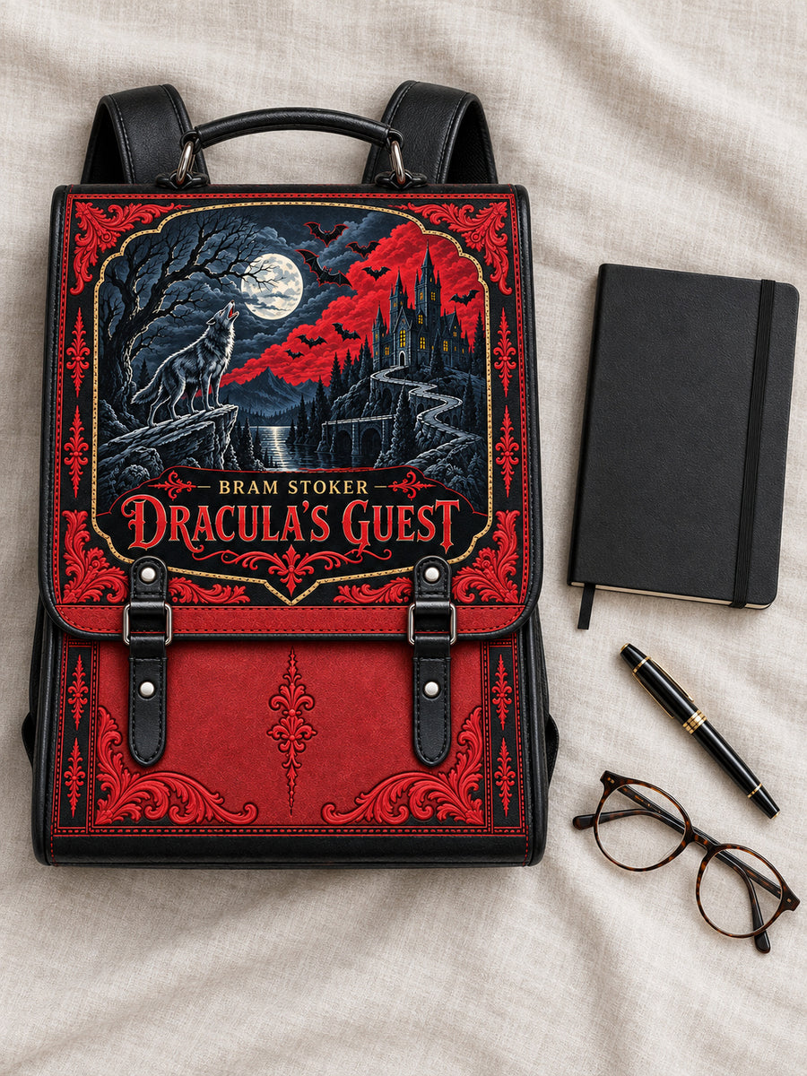 "Dracula's Guest" Leather Backpack