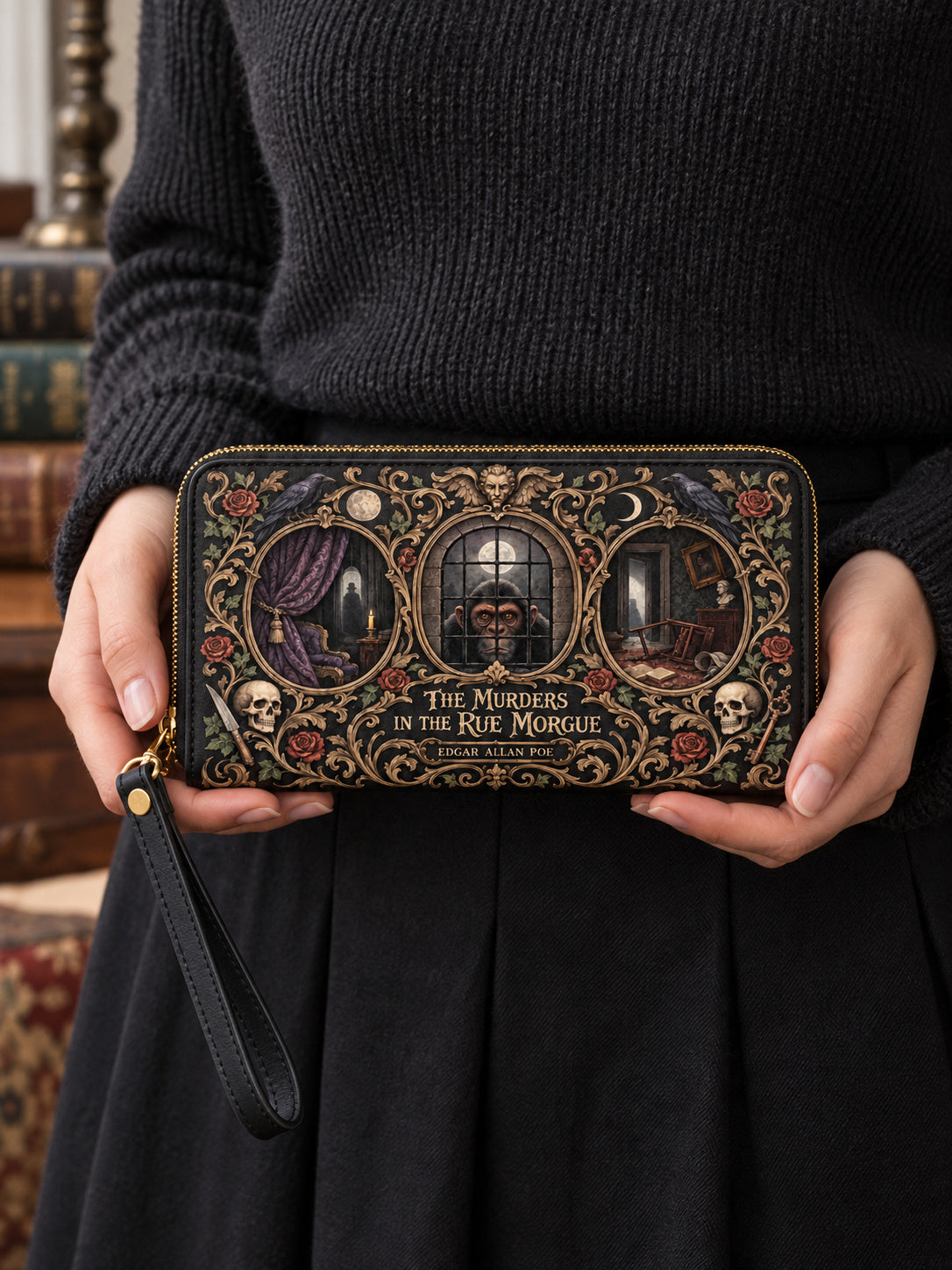 "The Murders In The Rue Morgue" Wallet