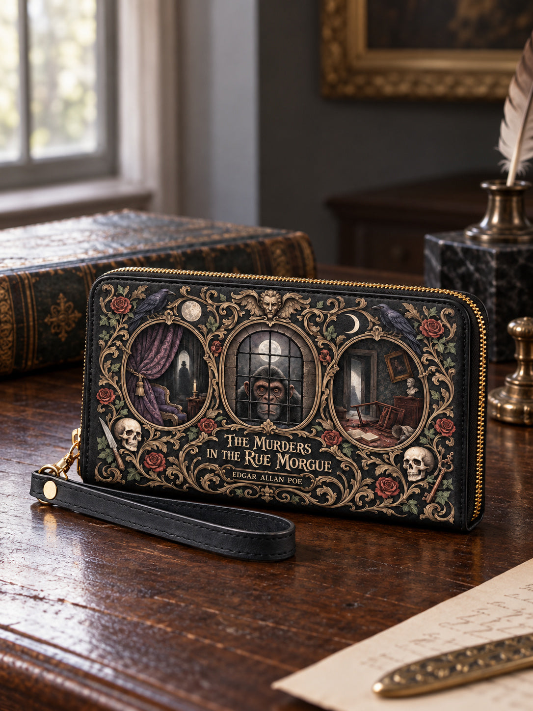 "The Murders In The Rue Morgue" Wallet