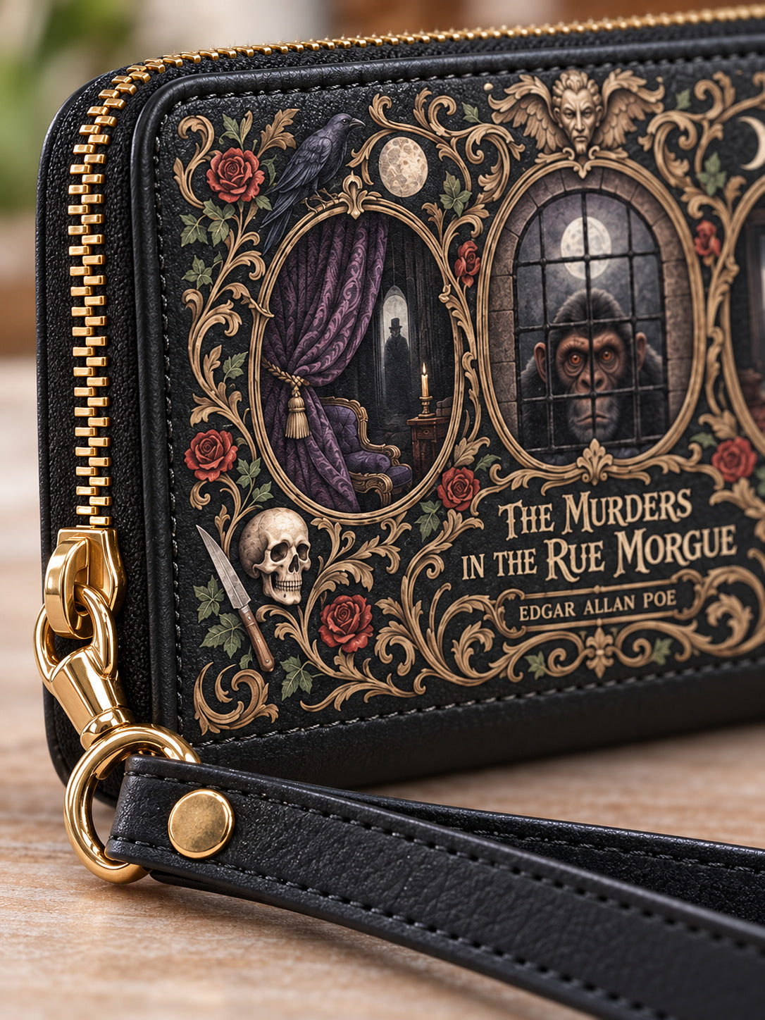 "The Murders In The Rue Morgue" Wallet