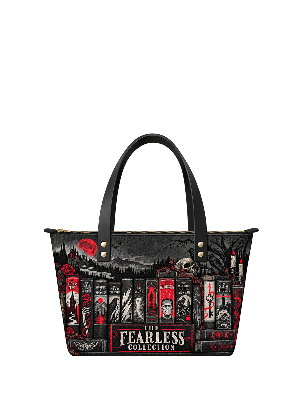 "The Fearless Collection" Leather Tote Bag