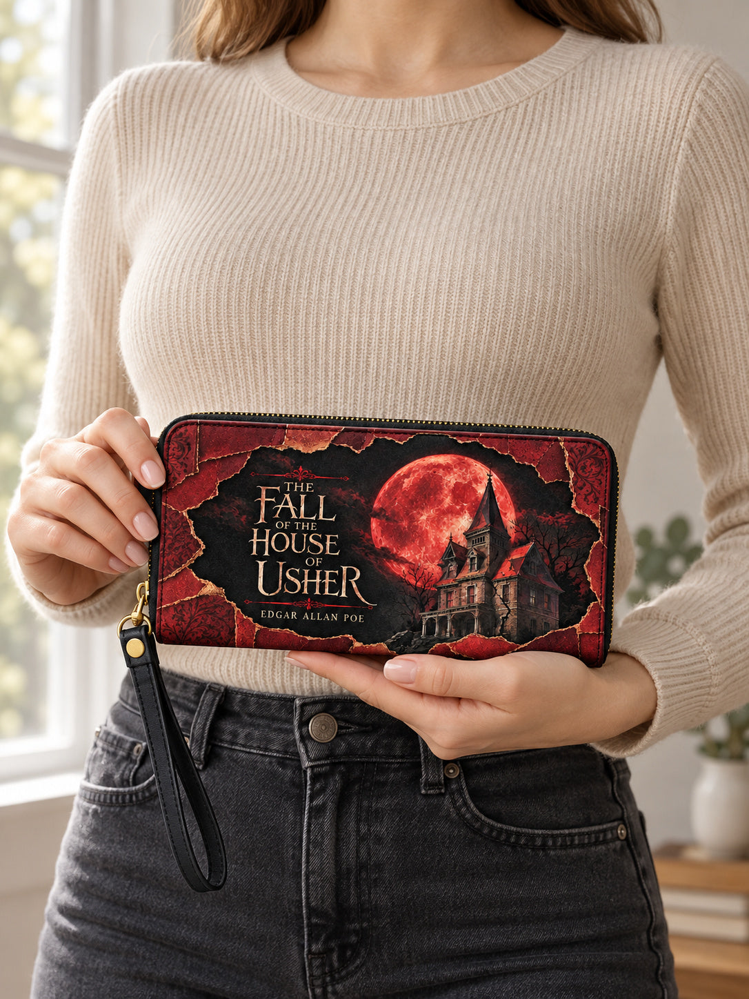 "The Fall Of The House Of Usher" Wallet