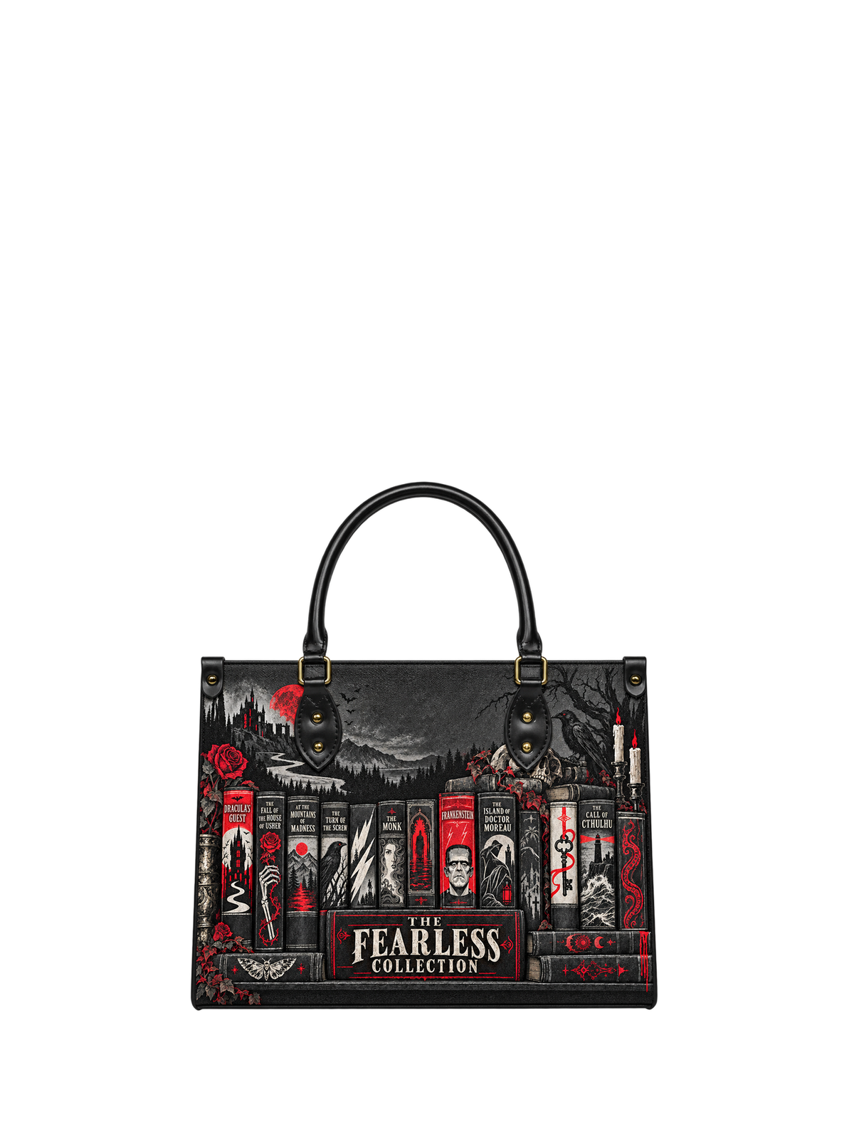 "The Fearless Collection" Leather Handbag