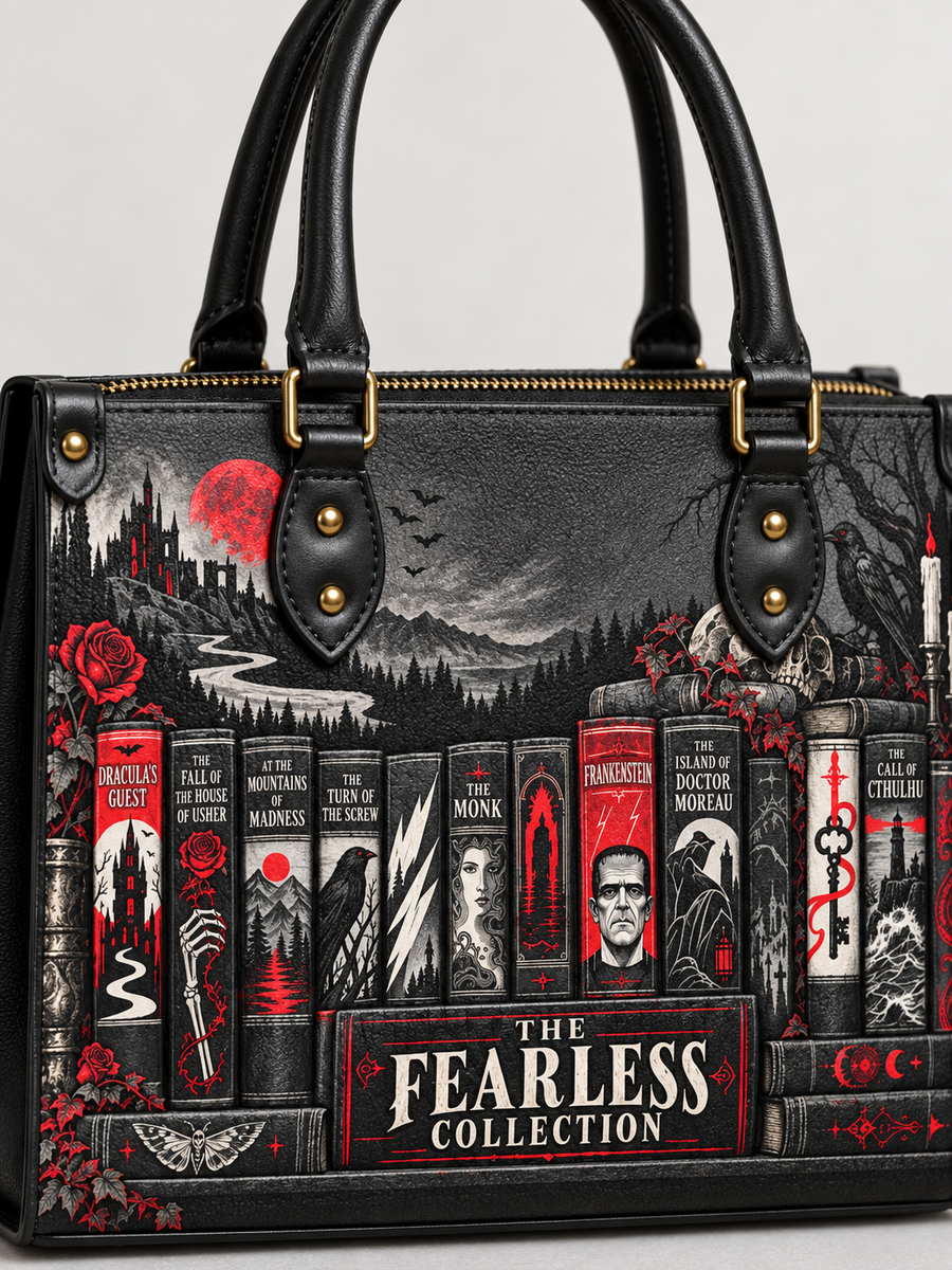 "The Fearless Collection" Leather Handbag