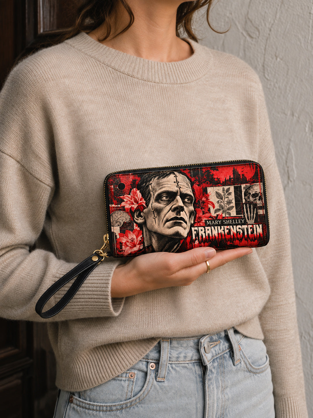"Frankenstein" Heart Surge Wallet