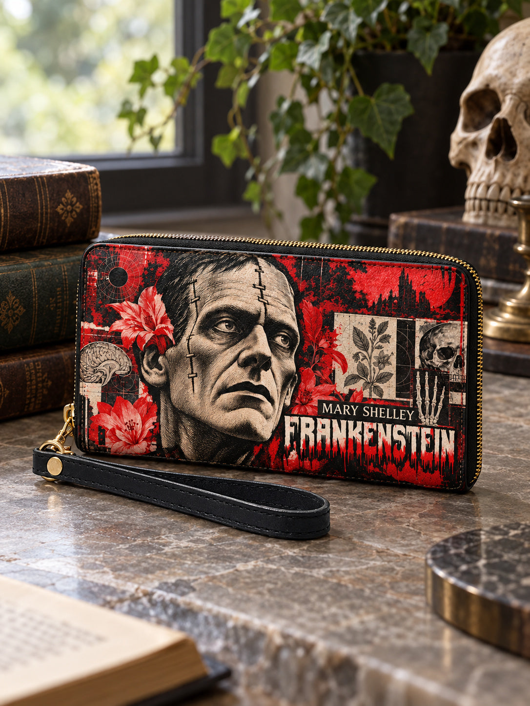 "Frankenstein" Heart Surge Wallet