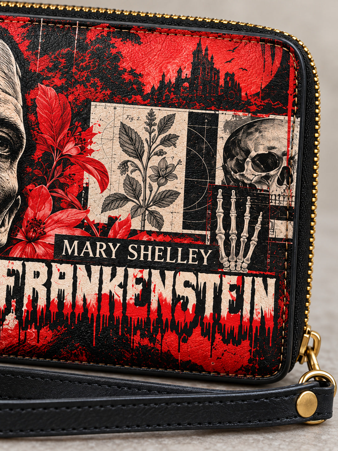 "Frankenstein" Heart Surge Wallet