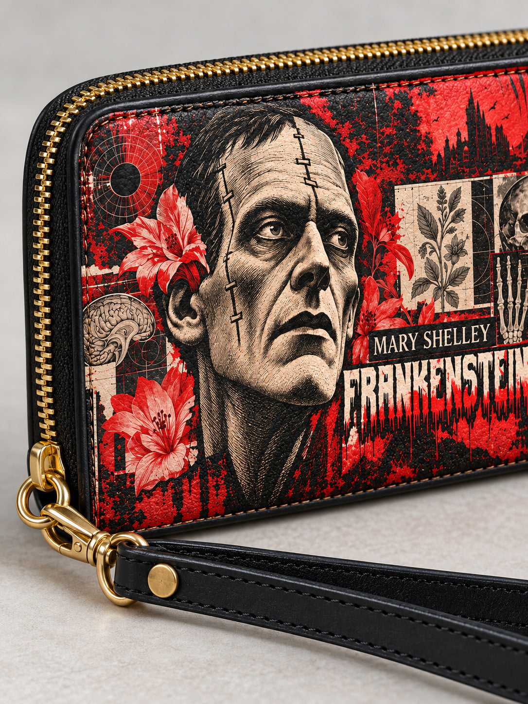 "Frankenstein" Heart Surge Wallet