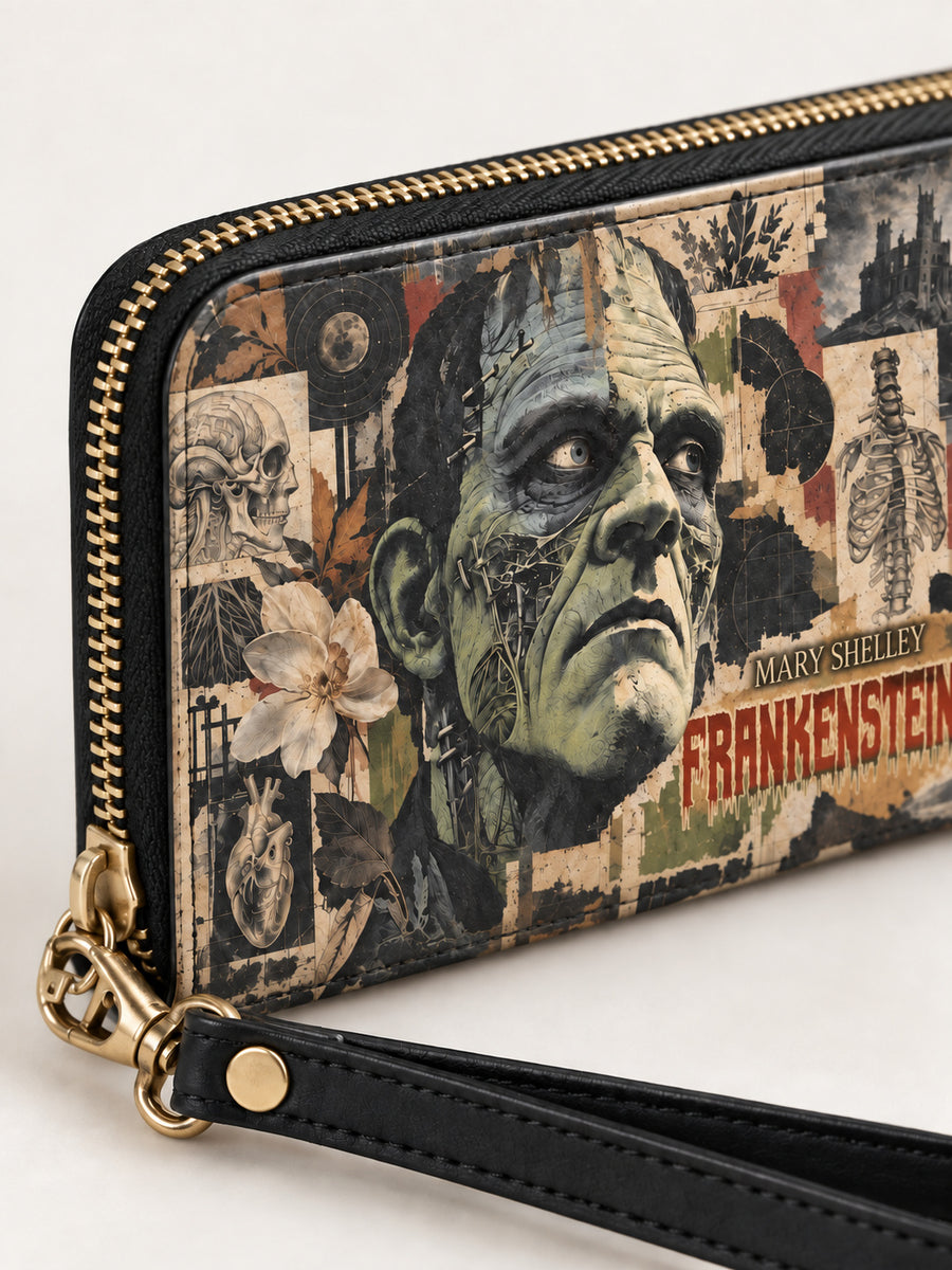 "Frankenstein" Old Parchment Wallet