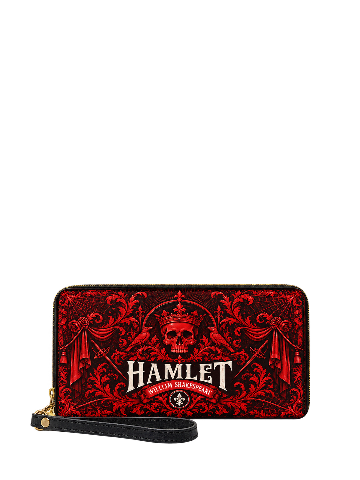 "Hamlet" The Red Room Wallet