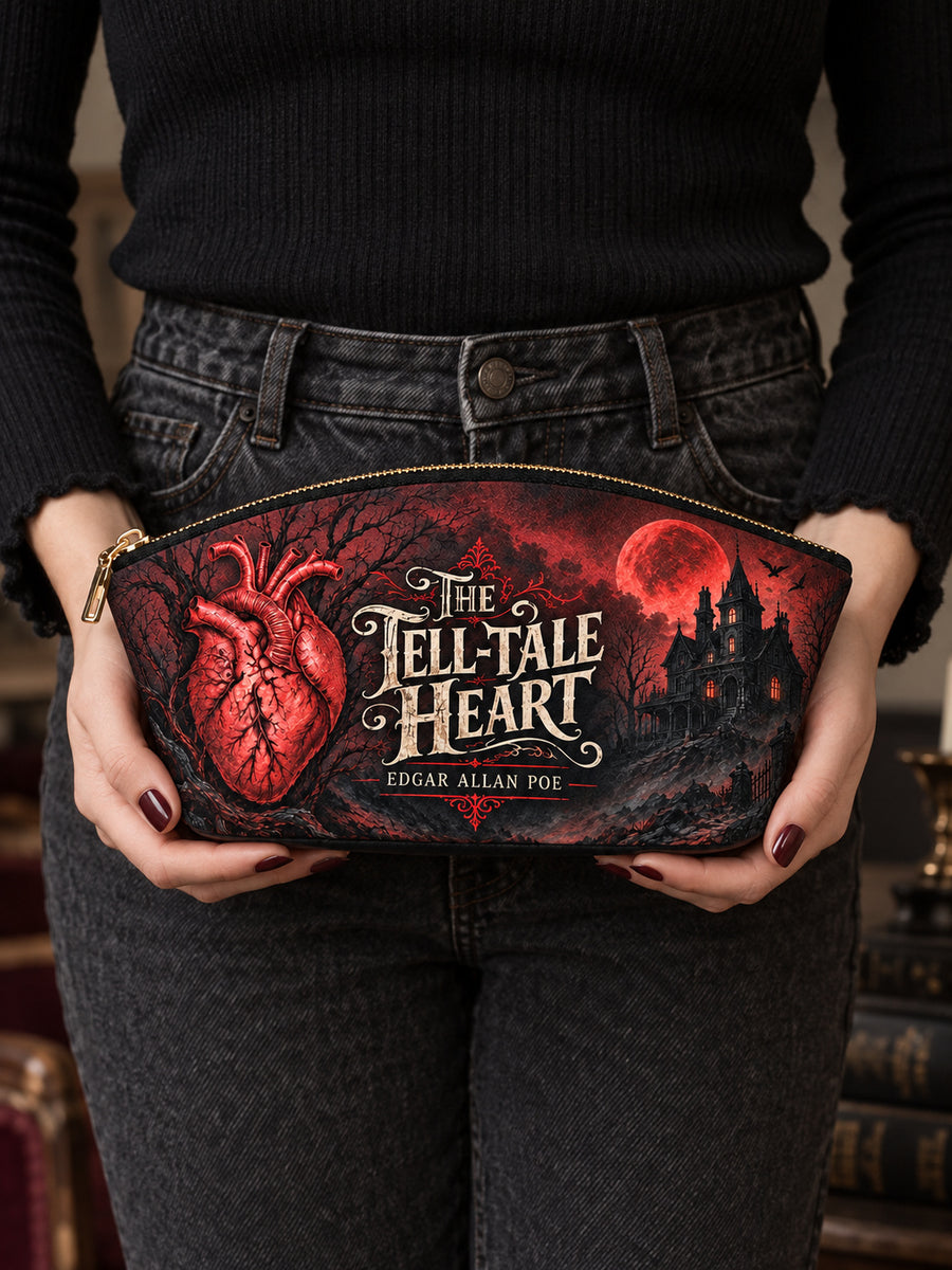 "The Tell-Tale Heart" Eclipse Makeup Bag