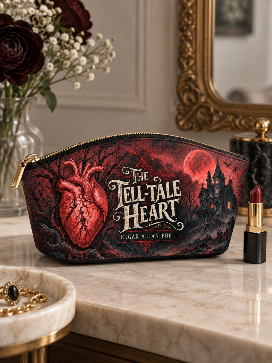 "The Tell-Tale Heart" Eclipse Makeup Bag