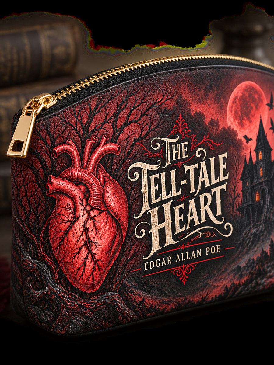 "The Tell-Tale Heart" Eclipse Makeup Bag