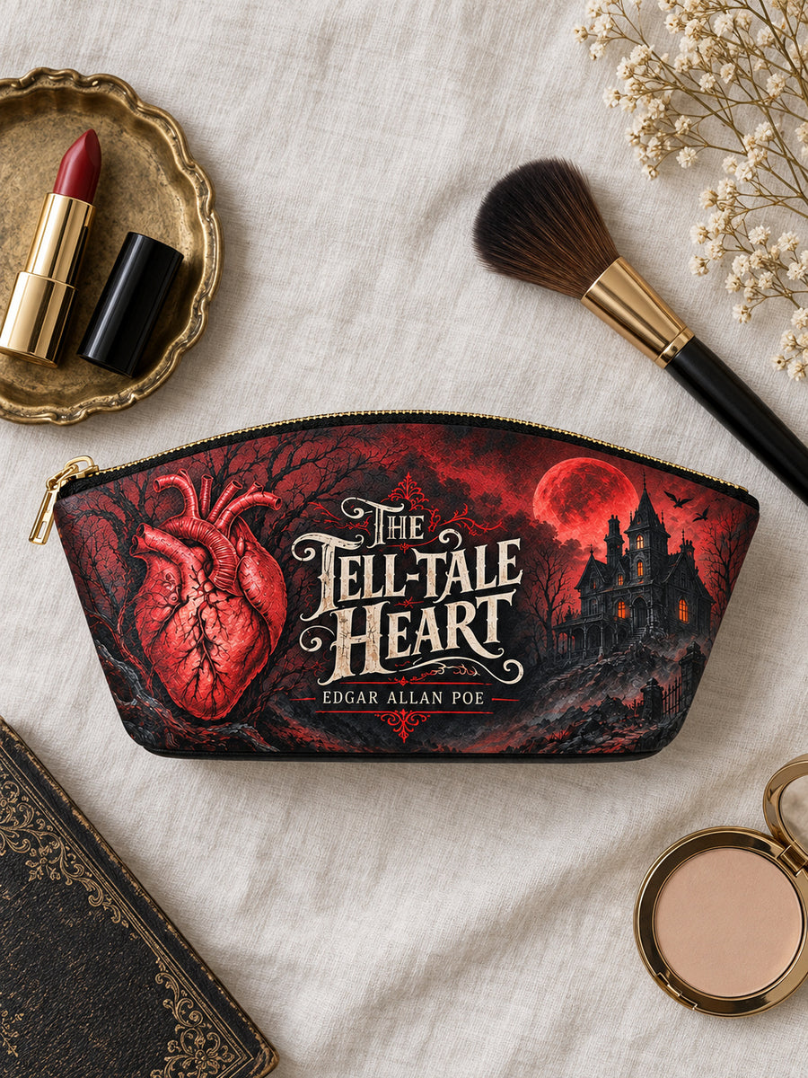"The Tell-Tale Heart" Eclipse Makeup Bag