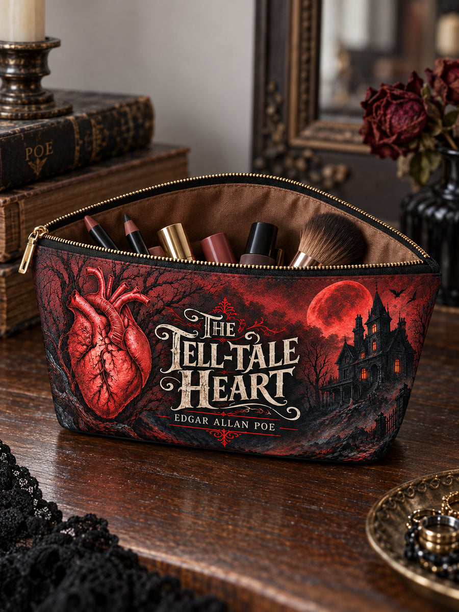 "The Tell-Tale Heart" Eclipse Makeup Bag