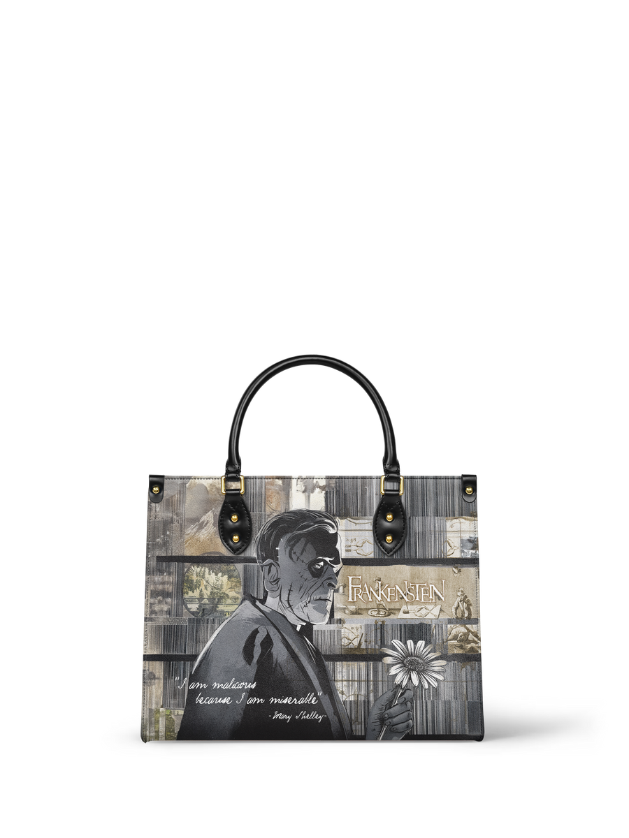 "Frankenstein" Ashes of Hope Leather Handbag