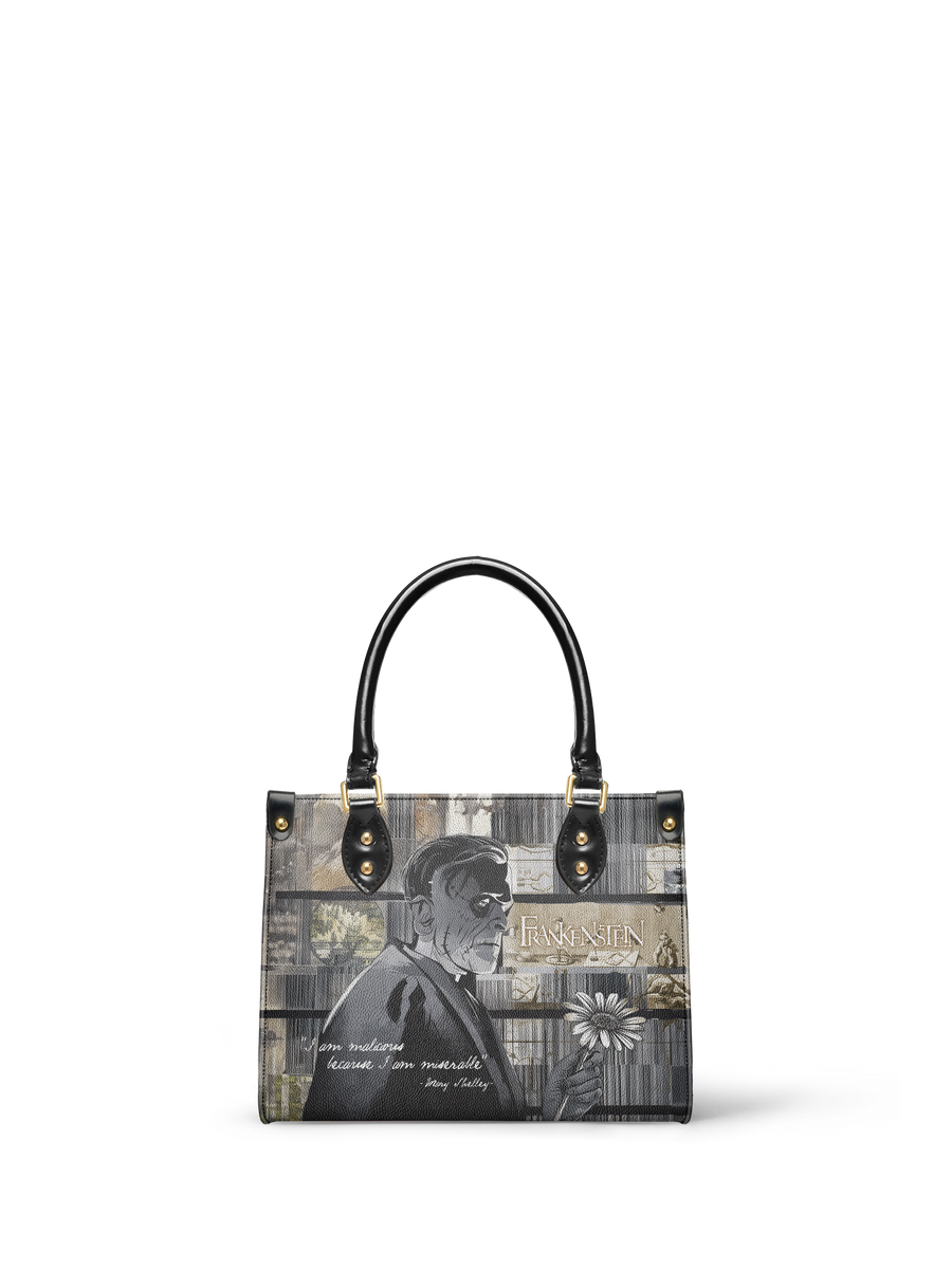 "Frankenstein" Ashes of Hope Small Leather Handbag