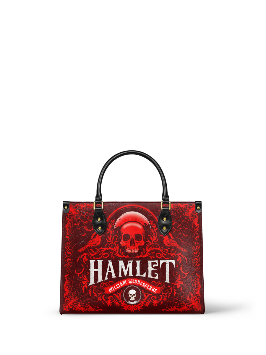"Hamlet" The Red Room Leather Handbag