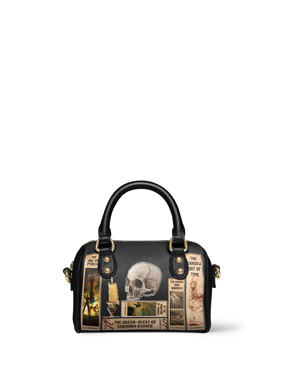"Lovecraftian" Black Mini Satchel