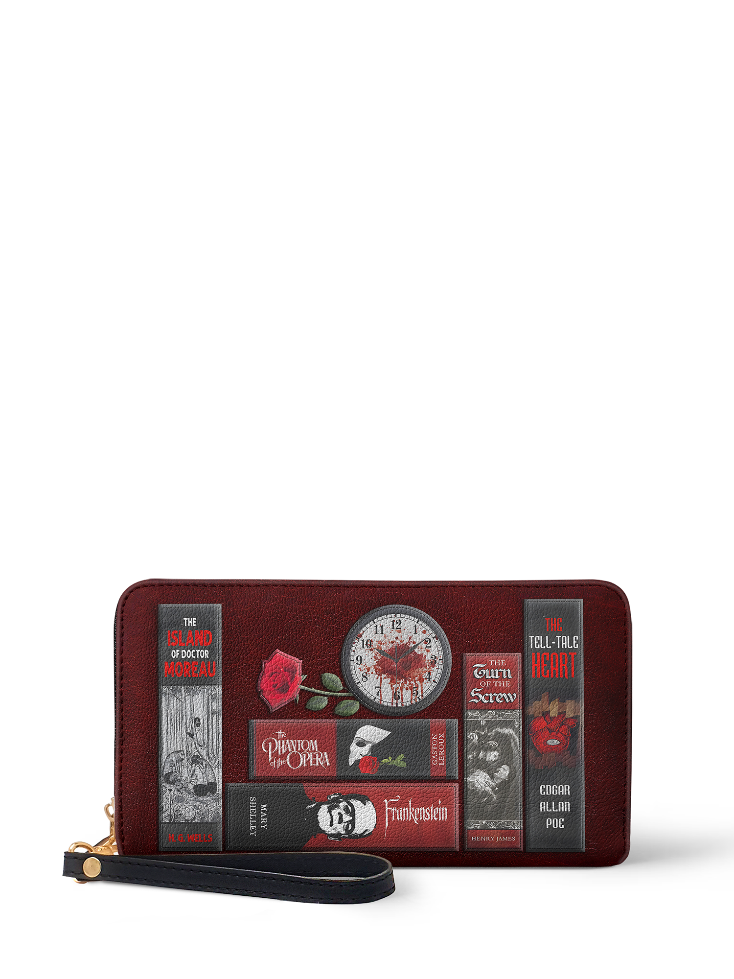 "The Crimson Codex" Wallet
