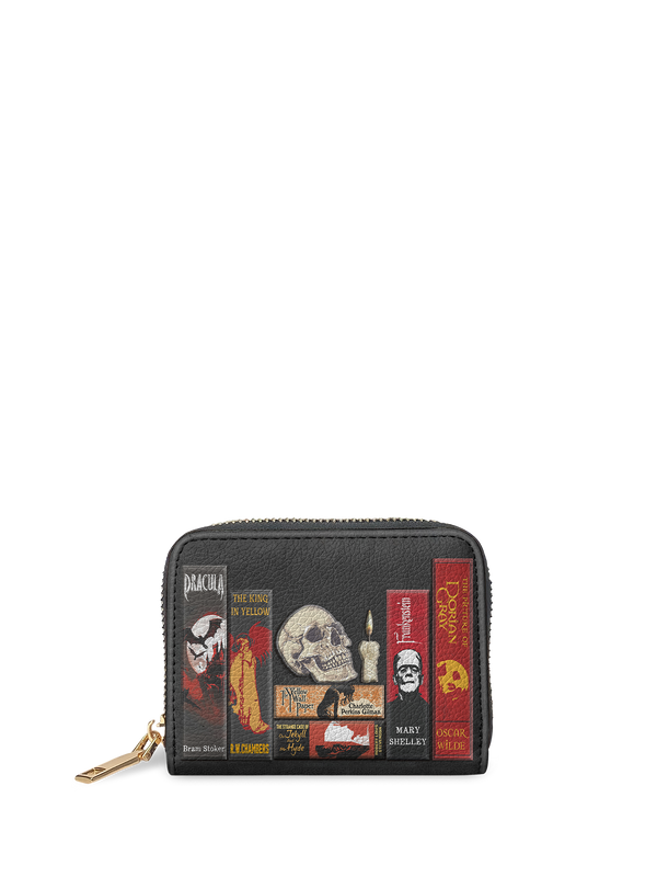 "The Codex of Gothic Tales" Deadlight Black Mini Wallet