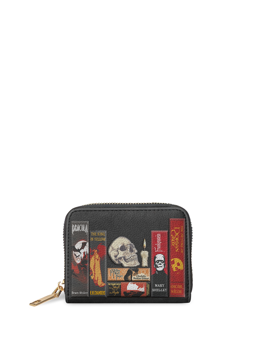 "The Codex of Gothic Tales" Deadlight Black Mini Wallet