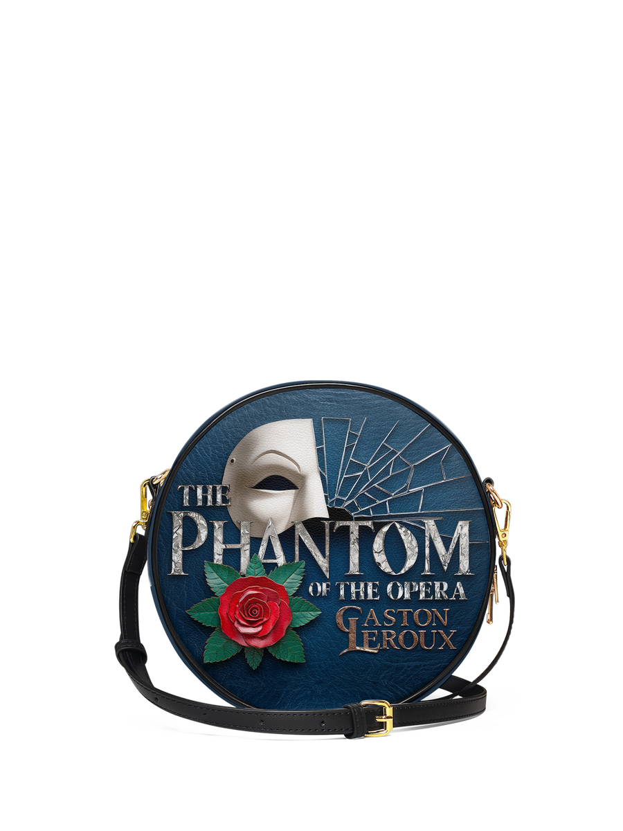"The Phantom Of The Opera" Circle Crossbody Bag