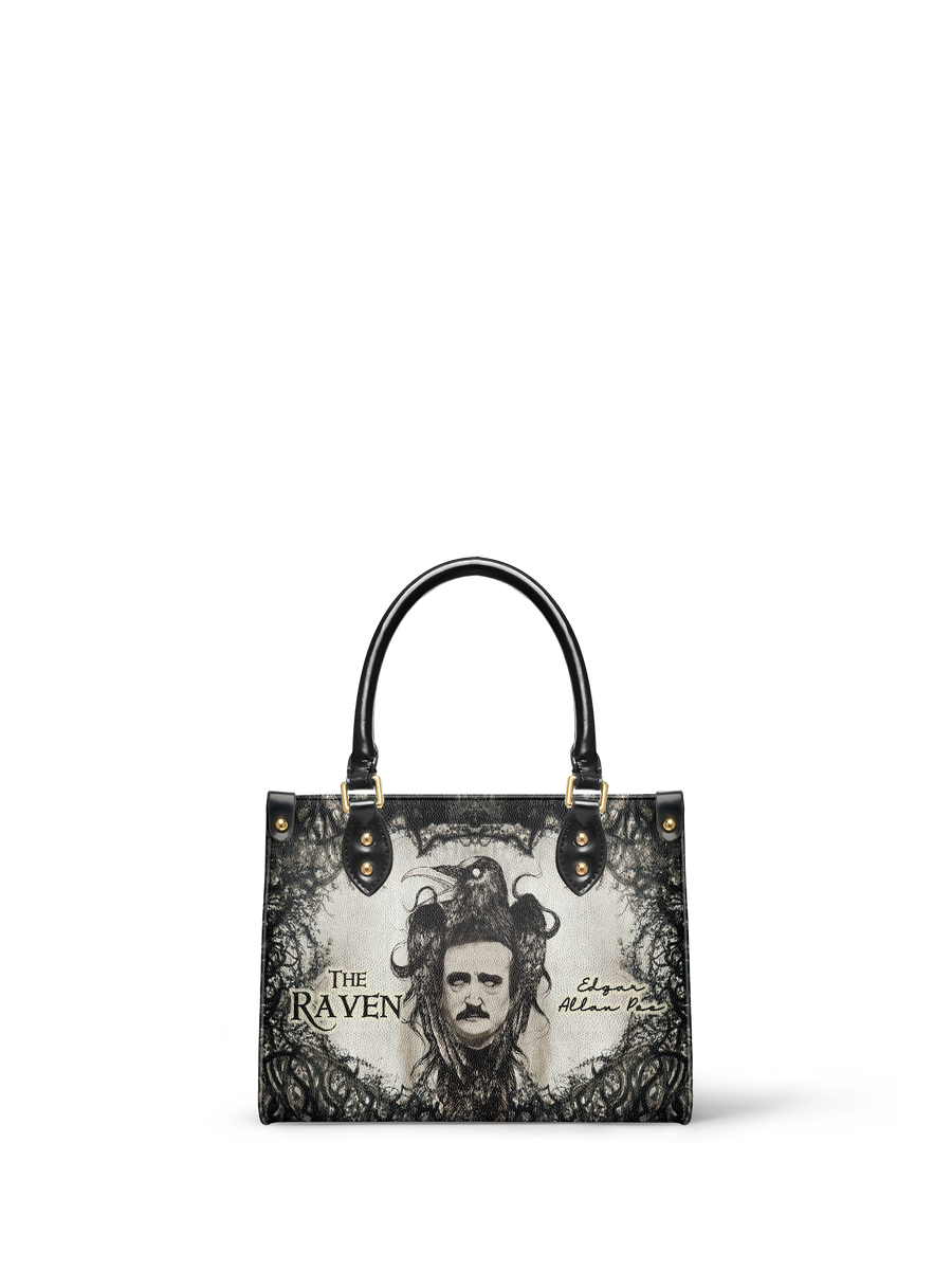 "The Raven" Small Leather Handbag