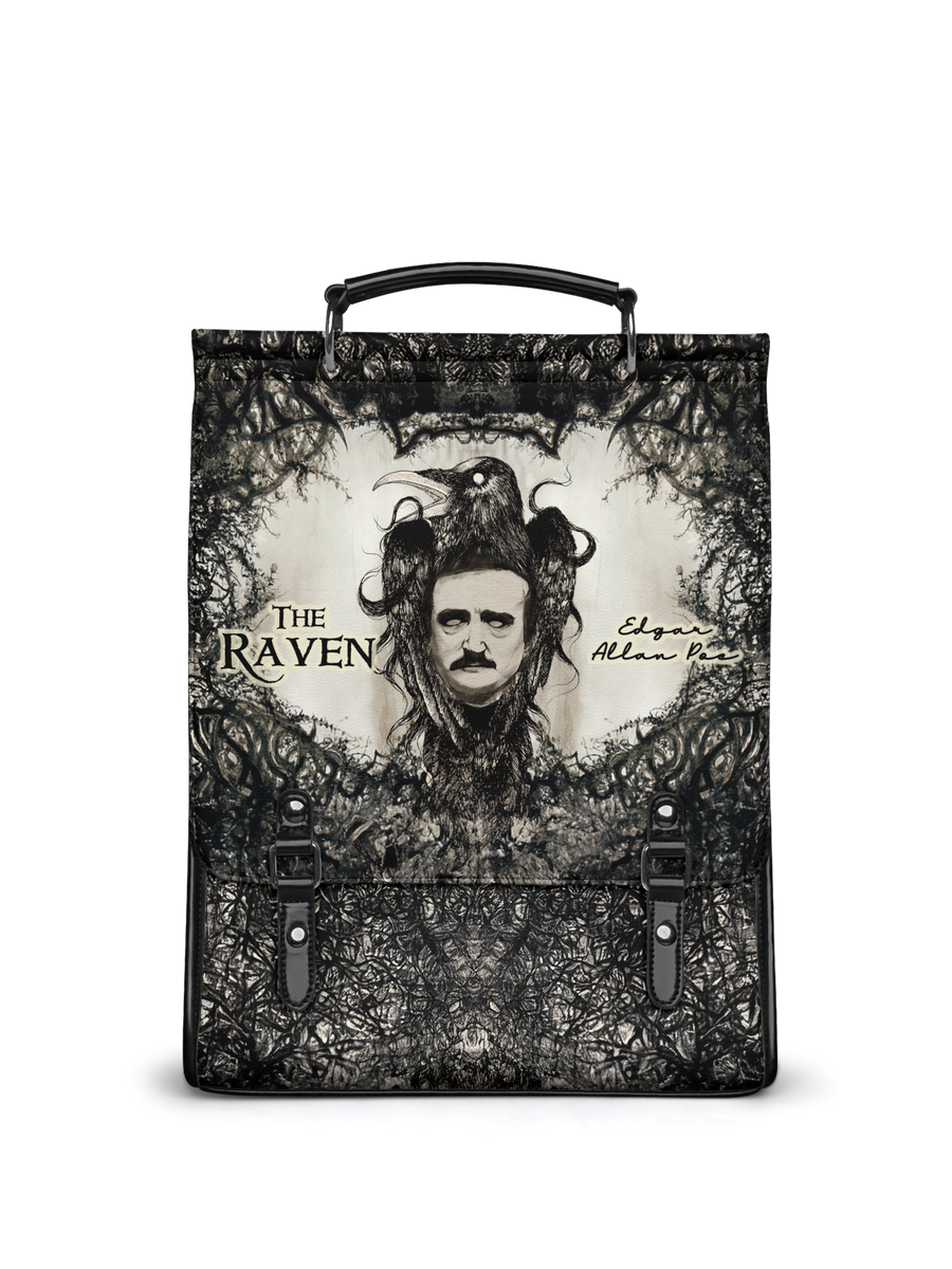 "The Raven" Leather Backpack