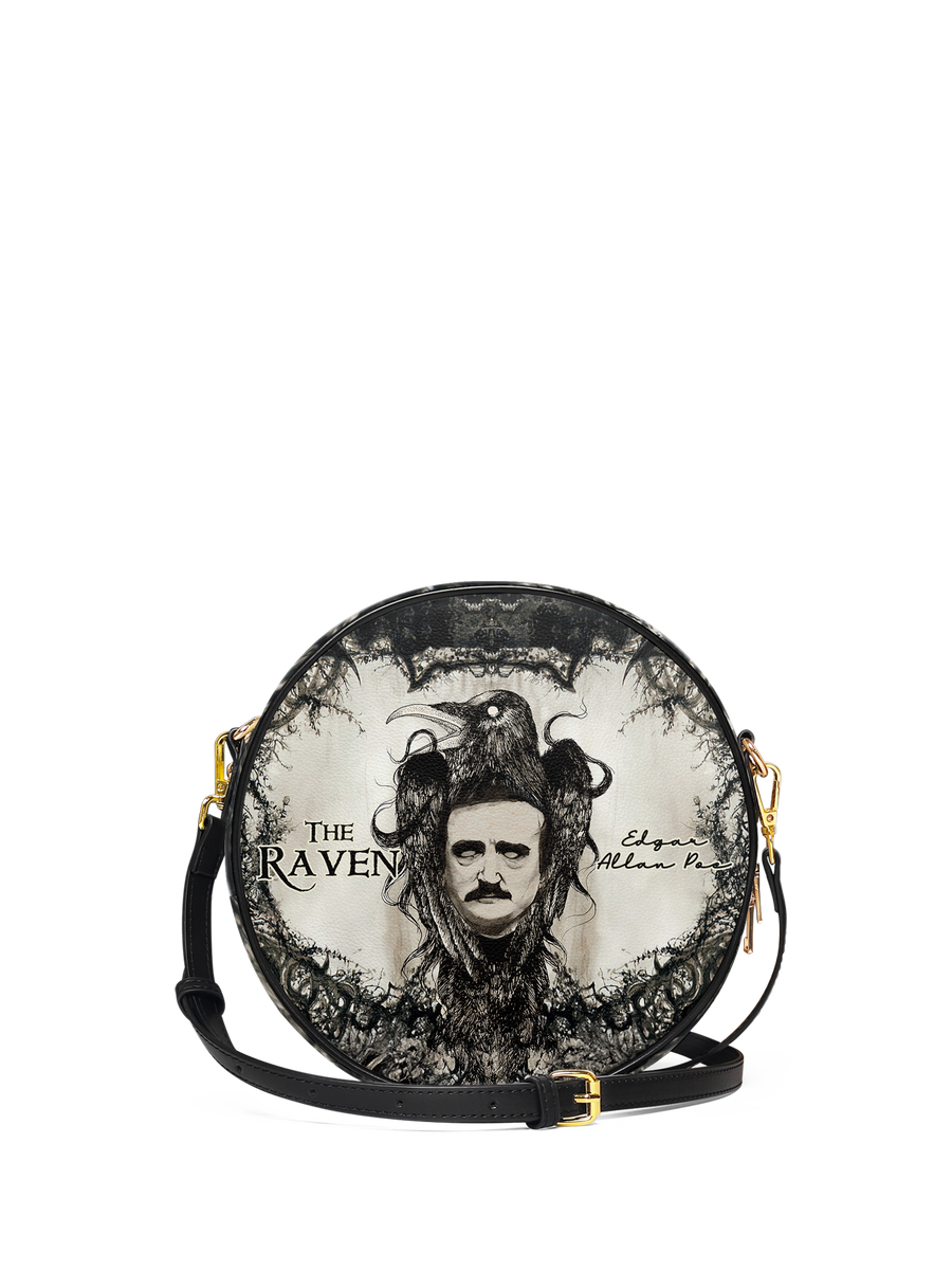 "The Raven" Circle Crossbody Bag