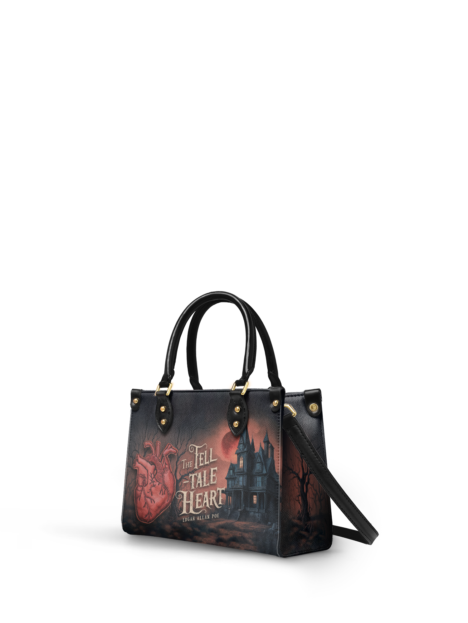 "The Tell-Tale Heart" Small Leather Handbag