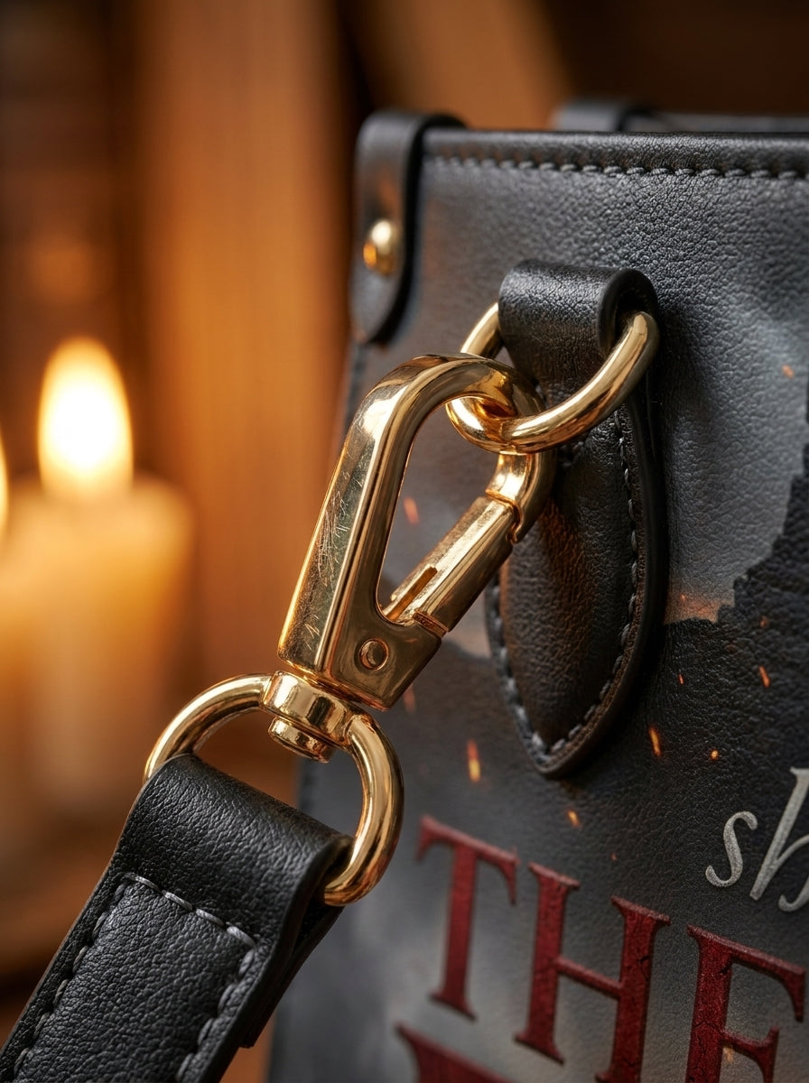 "The Last Fire (Still Burning)" Warrior Leather Handbag