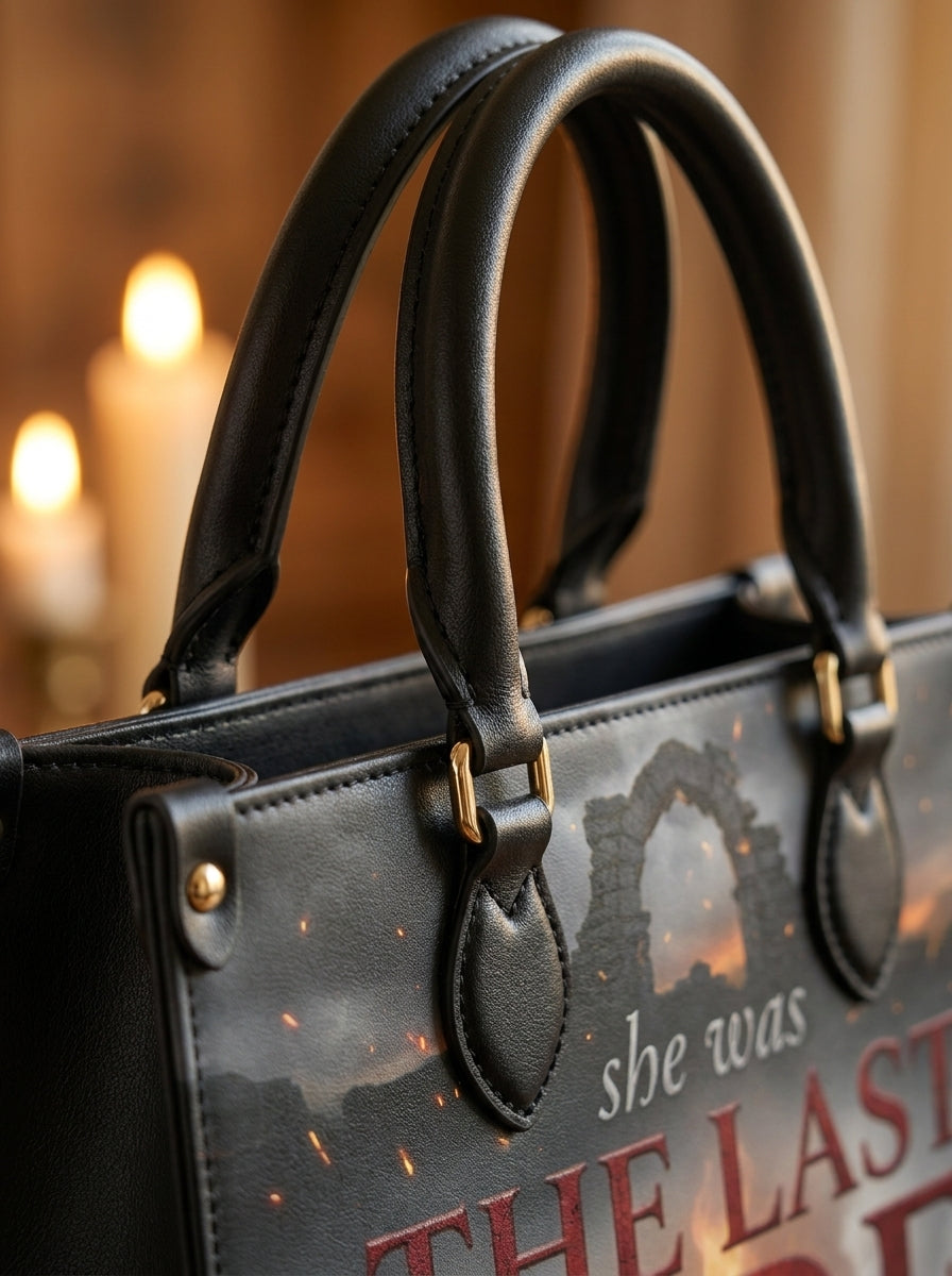 "The Last Fire (Still Burning)" Warrior Leather Handbag