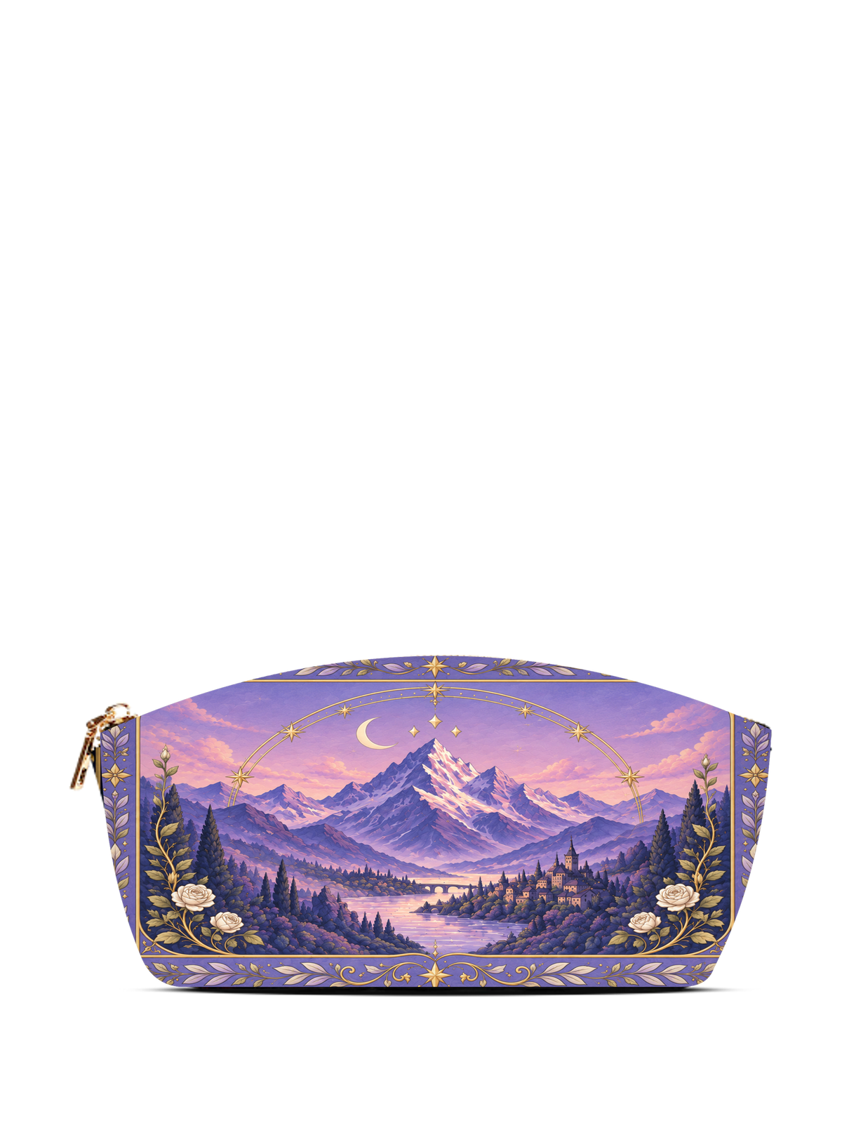 "Lavender Peaks" Twilight Valley Eclipse Makeup Bag