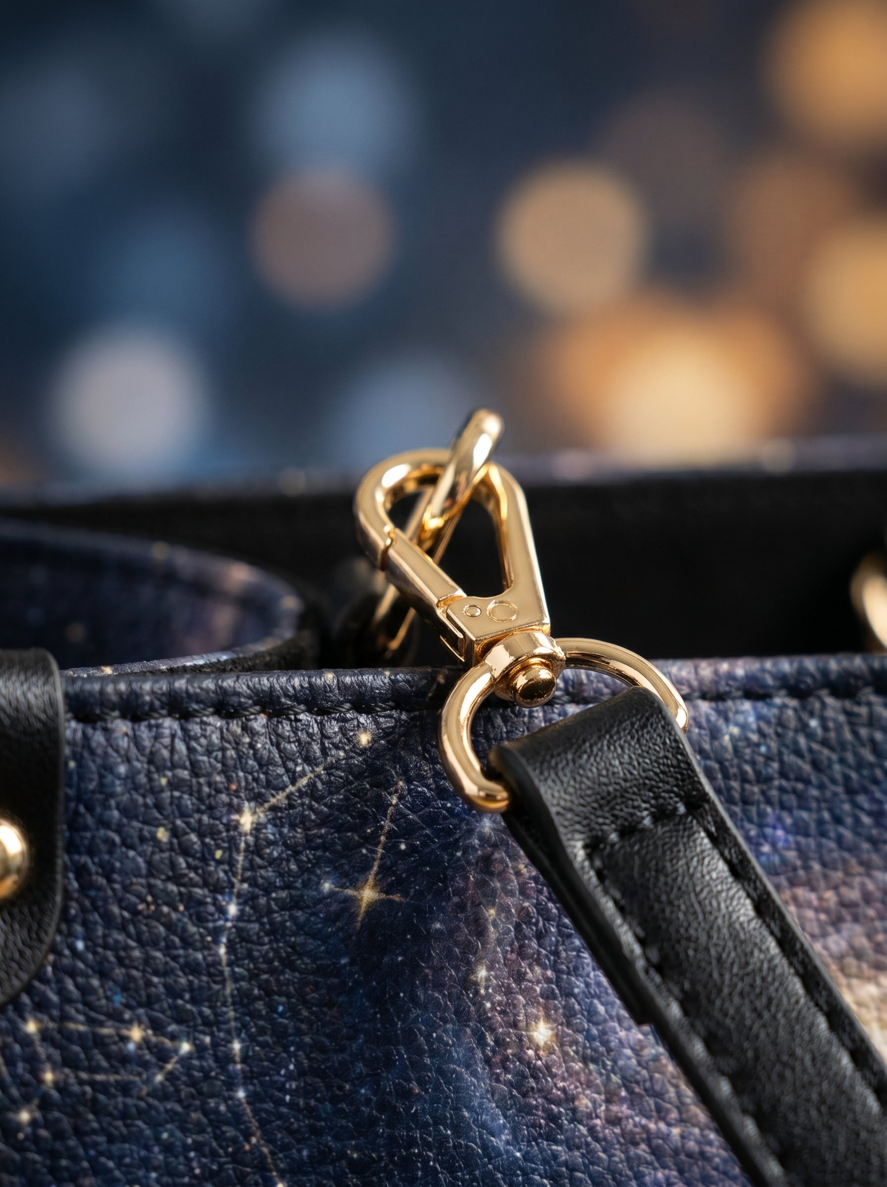 “For the Stars Who Listen” Wishing Balcony Leather Handbag