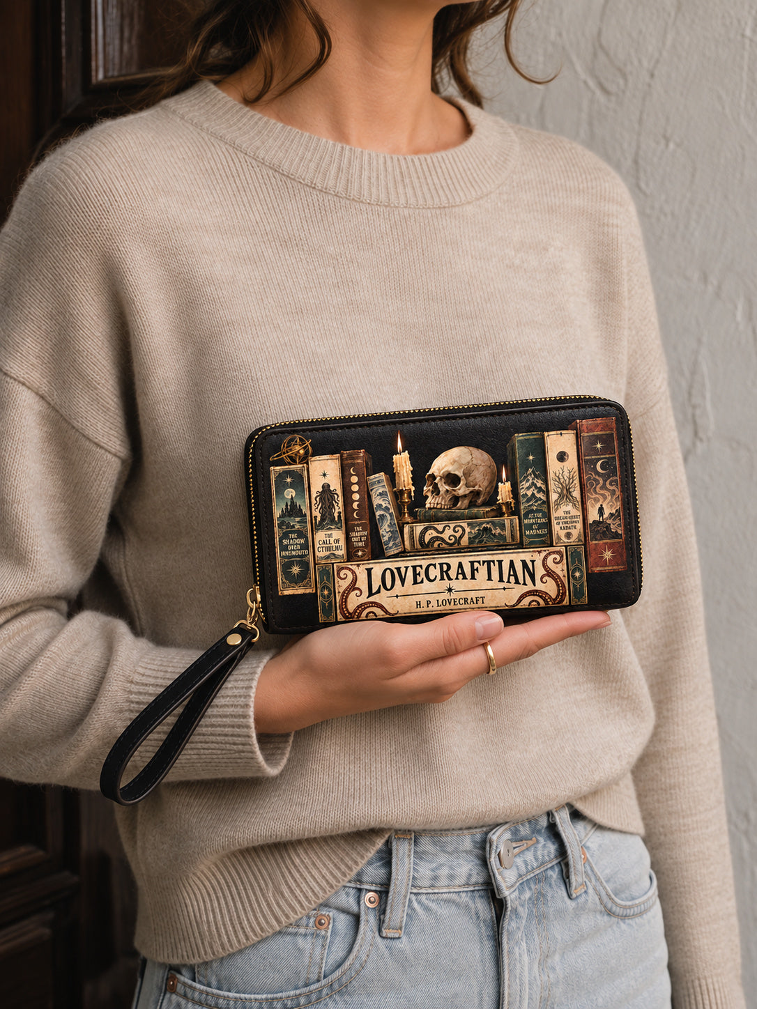 Lovecraftian Black Wallet