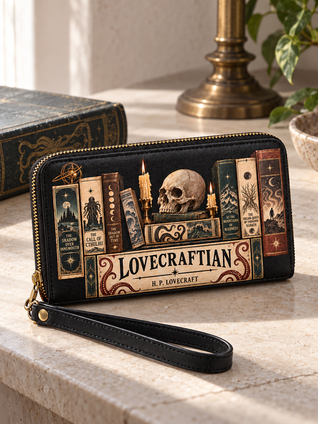 Lovecraftian Black Wallet