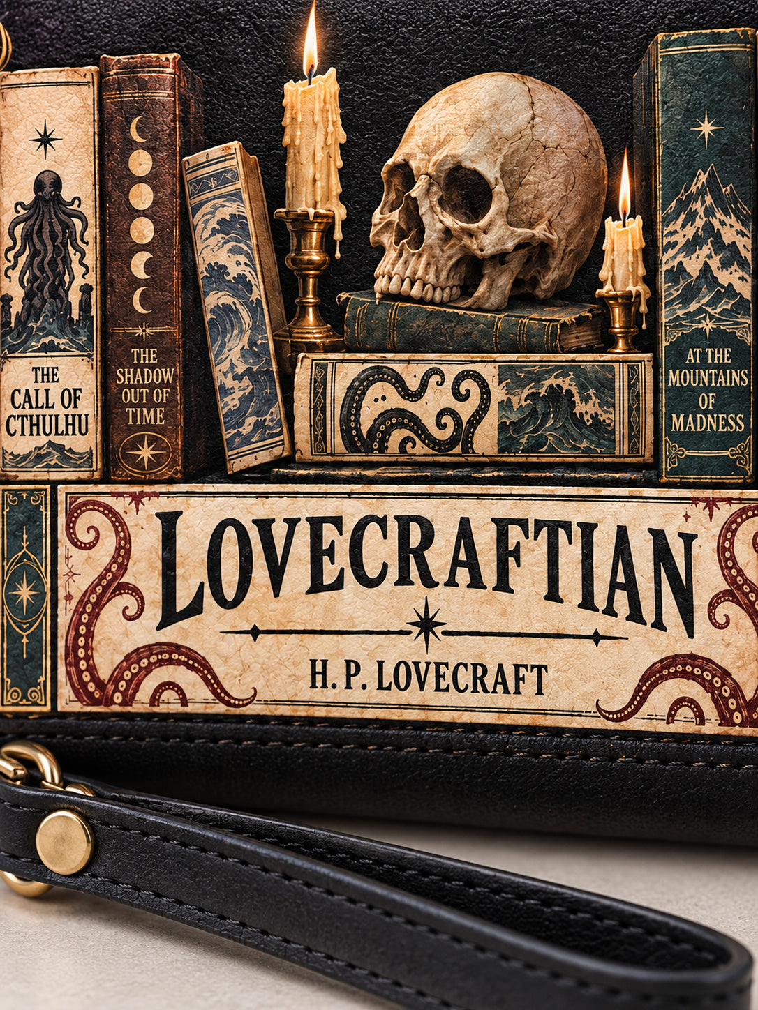 Lovecraftian Black Wallet