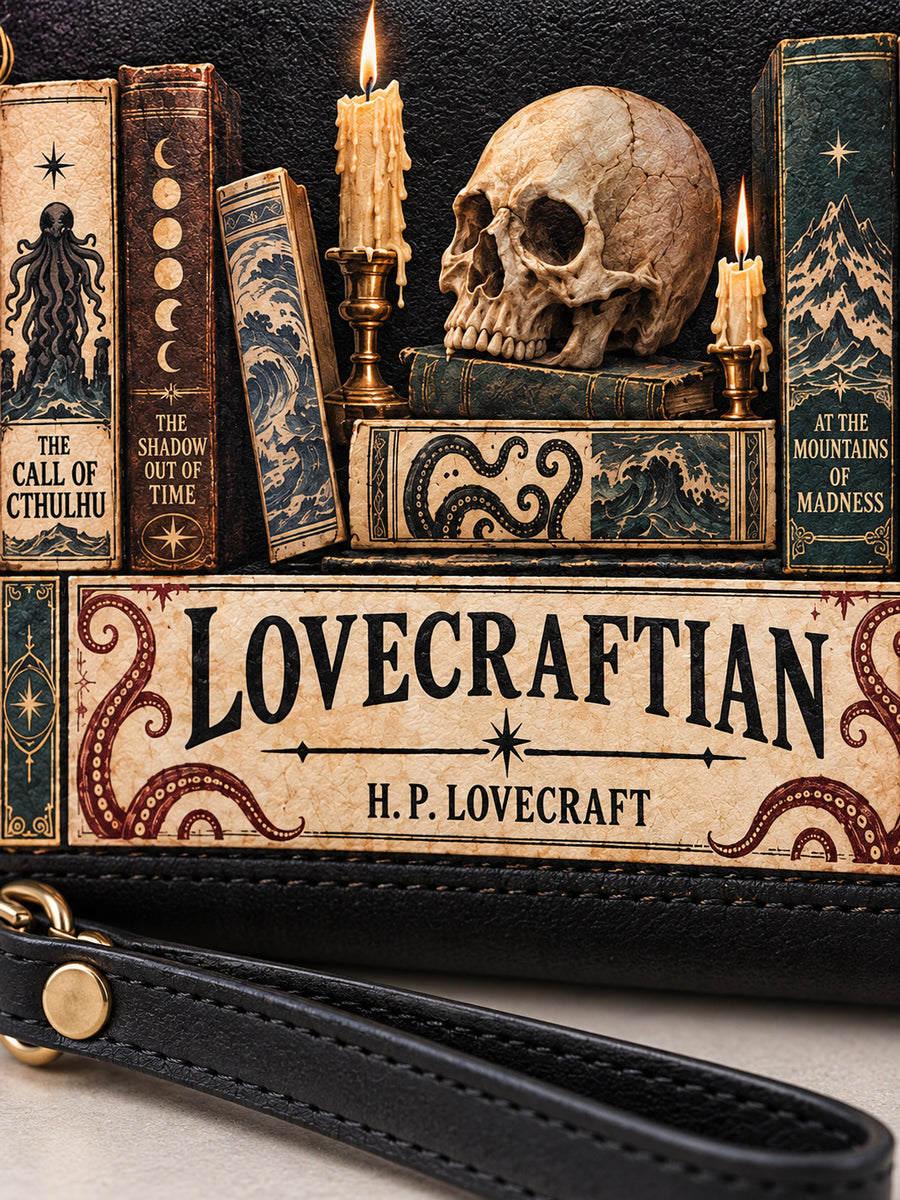 Lovecraftian Black Wallet