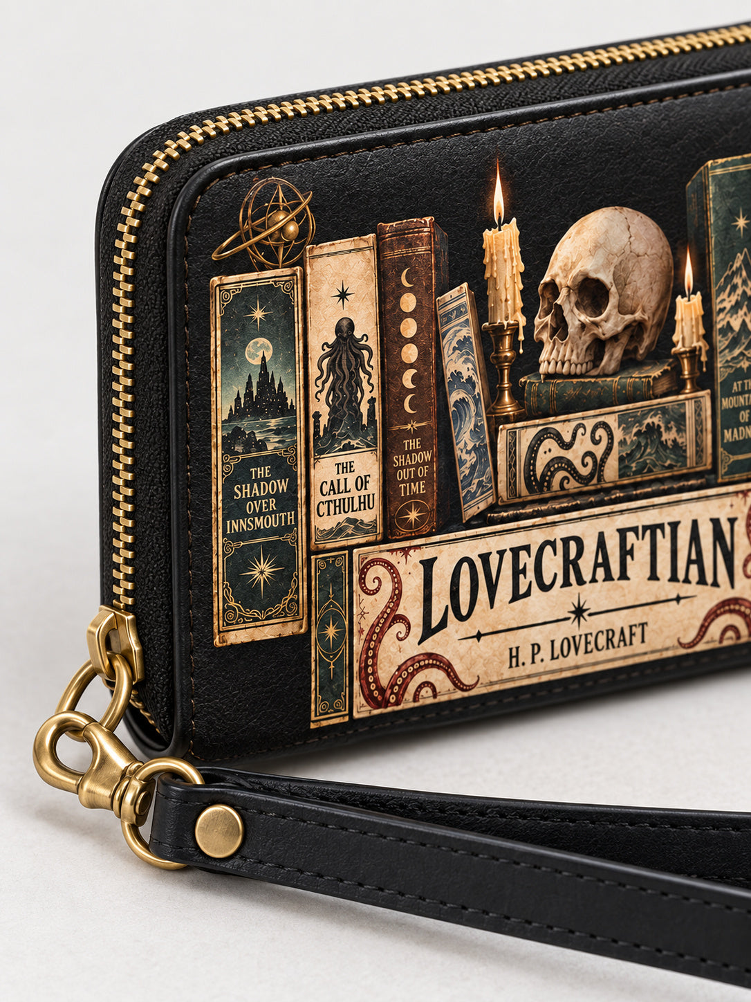 Lovecraftian Black Wallet