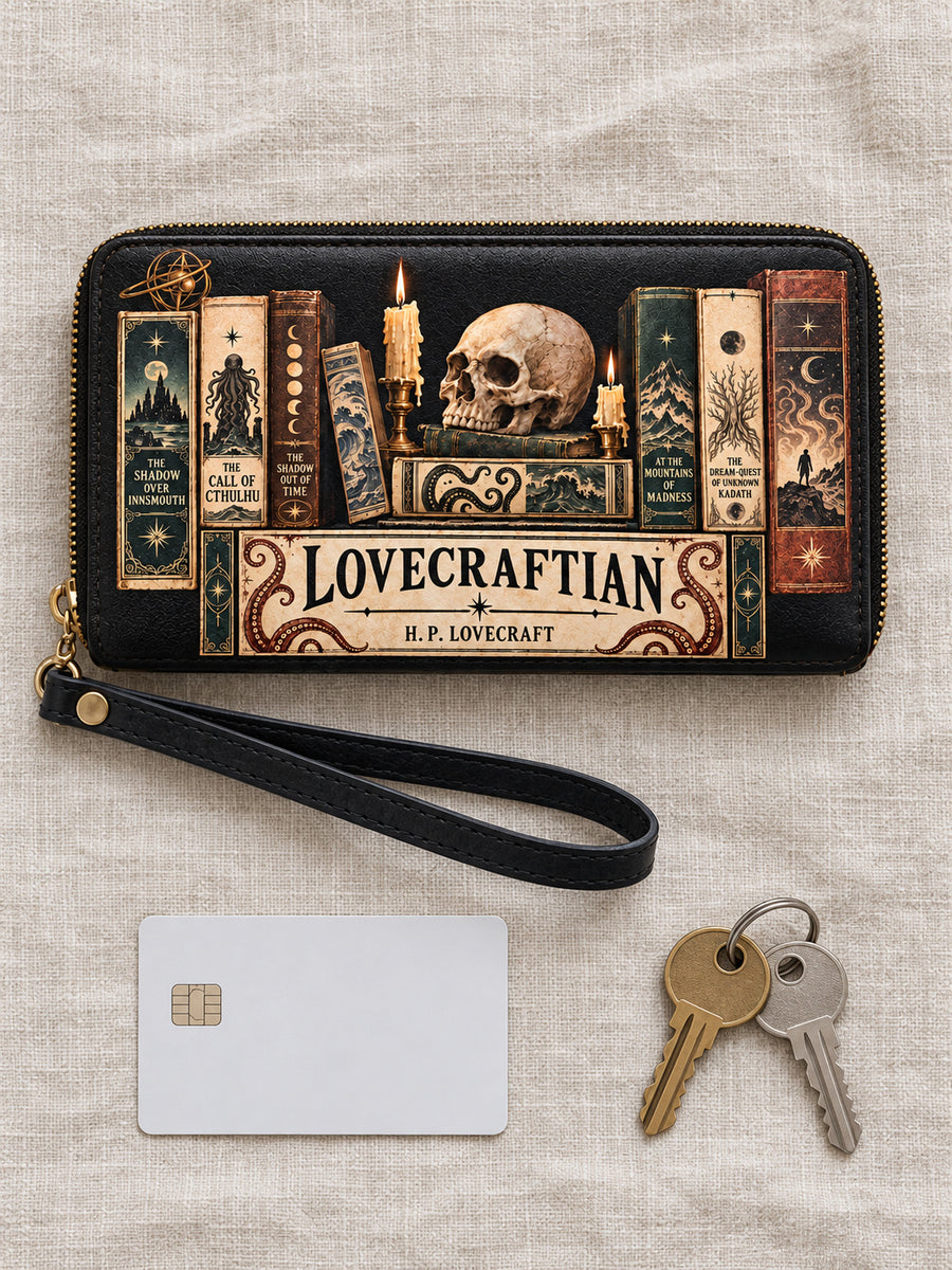 Lovecraftian Black Wallet