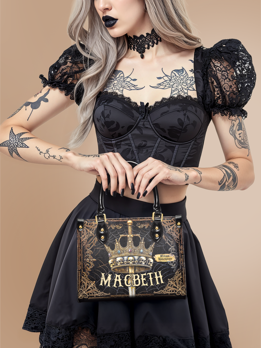"Macbeth" Small Leather Handbag