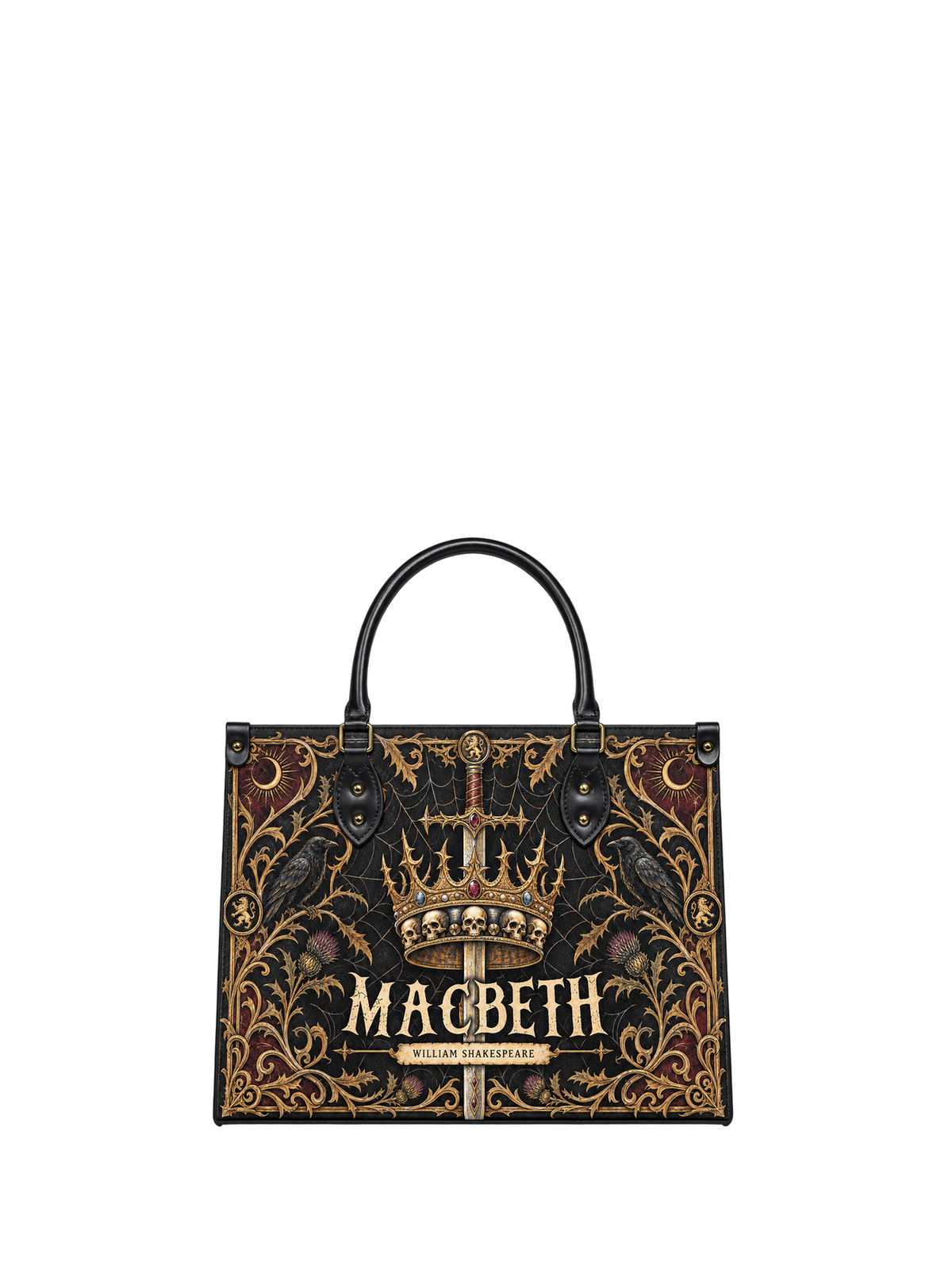 "Macbeth" Leather Handbag