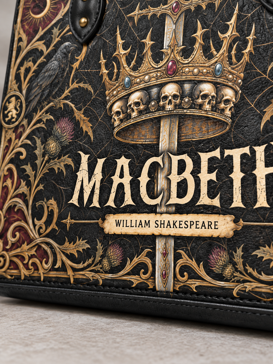 "Macbeth" Leather Handbag