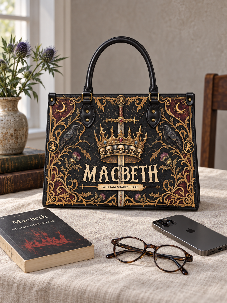 "Macbeth" Leather Handbag