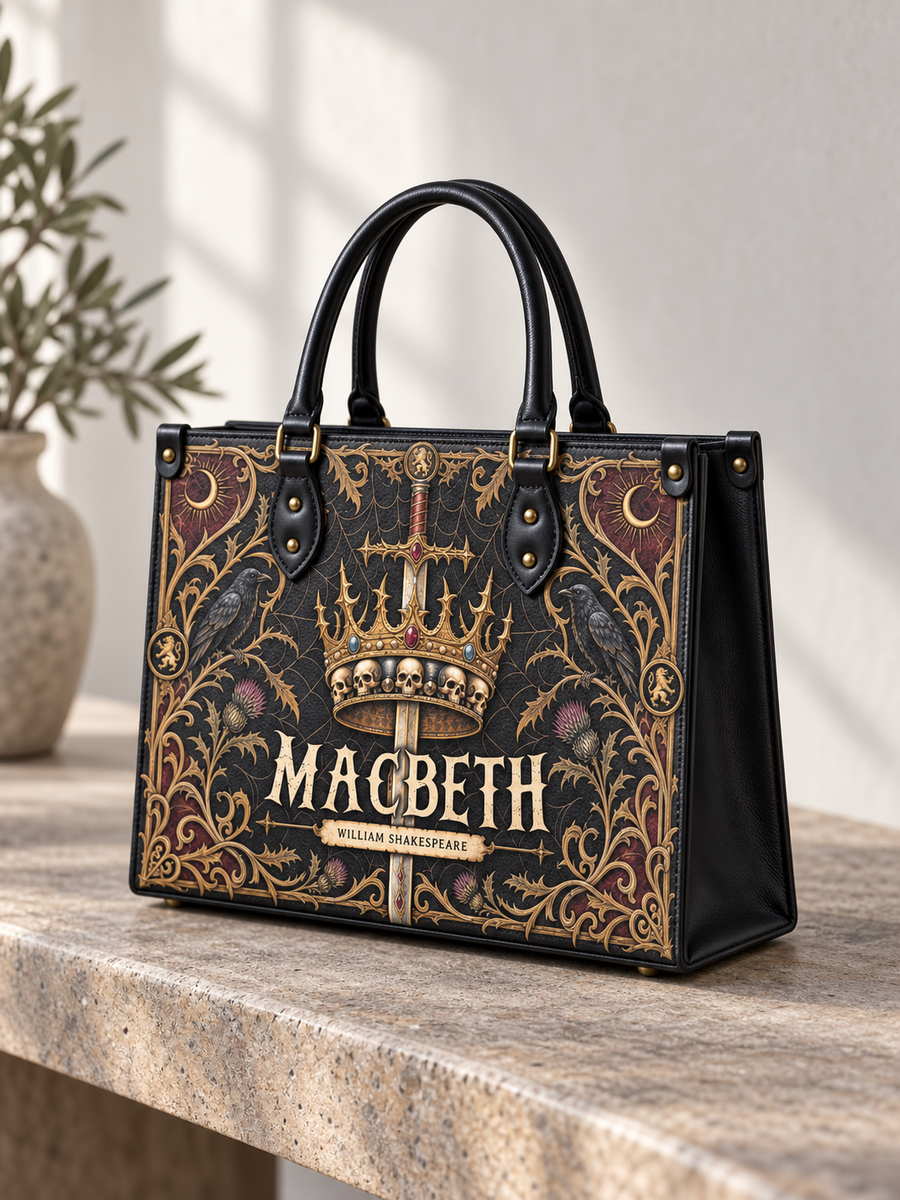 "Macbeth" Leather Handbag