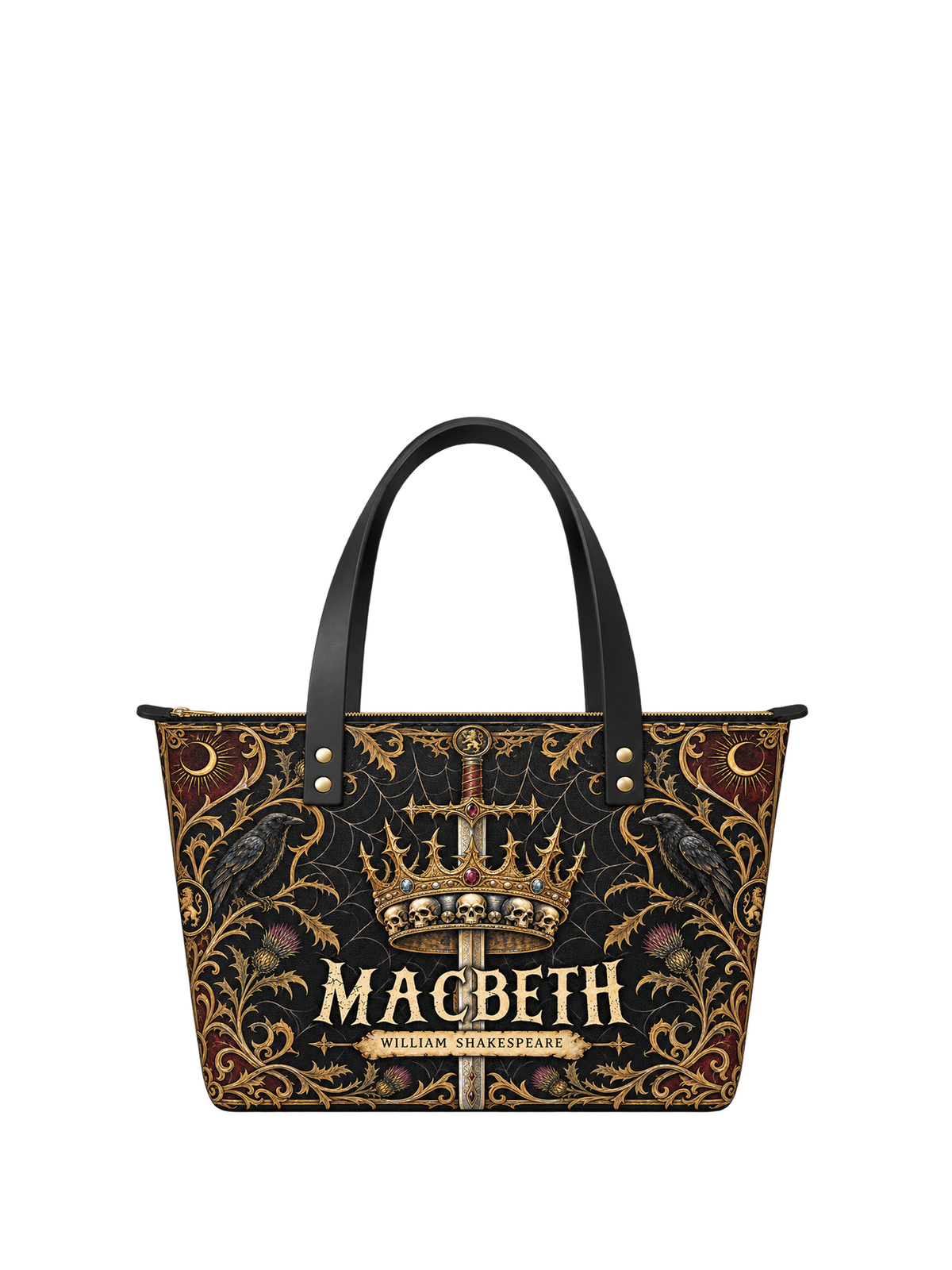 "Macbeth" Leather Tote Bag
